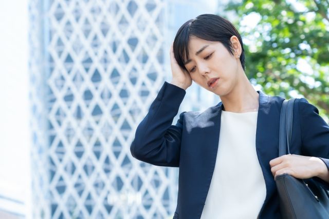 慢性的な頭痛・眼精疲労などから眩暈・吐き気を改善